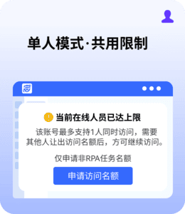 单人模式·共用限制